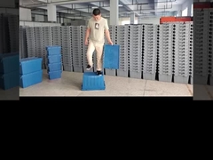 Plastik tumpukan nesting bin bergerak tumpukan kontainer Nestable Logistik Turnover Box