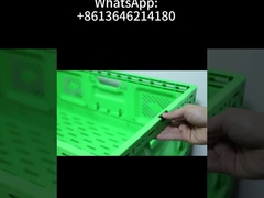 kotak plastik lipat untuk buah-buahan dan sayuran kotak penyimpanan lipat