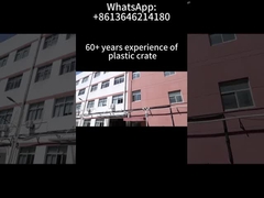 keranjang plastik lipat penyimpanan dapat ditumpuk logistik pengepakan