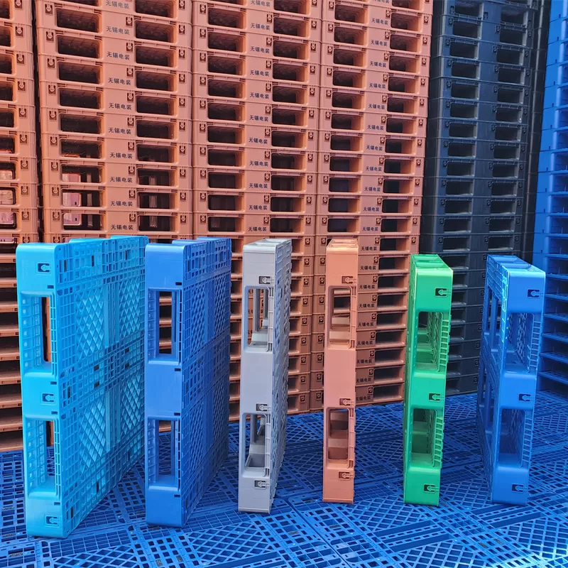 Blog perusahaan terbaru tentang Mengapa Kotak Palet Plastik Lipat Mengubah Gudang Modern?