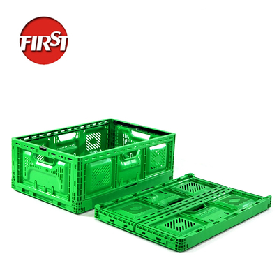 Beli Kothak Mesh Lipat Untuk Sayuran Kothak Pengiriman Plastik Lipat 600x400x52mm pembuatan online