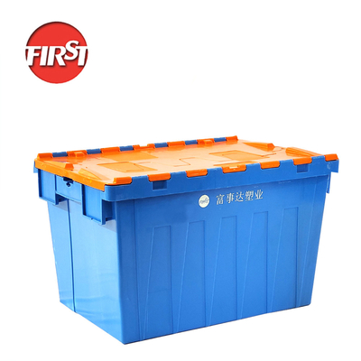 Beli PP Material Inter Dim 550*370*350mm Kotak Solid Disesuaikan untuk Penyimpanan Gudang Makanan Laut pembuatan online