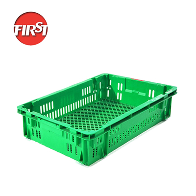 Beli Ukuran eksternal 690*470*150mm Mesh Plastik Basket untuk gudang dan peternakan penyimpanan Bin pembuatan online