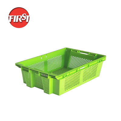 Beli Disesuaikan Nestable Mesh Sayuran Plastik Moving Crates Storage Turnover Box untuk Basket pembuatan online