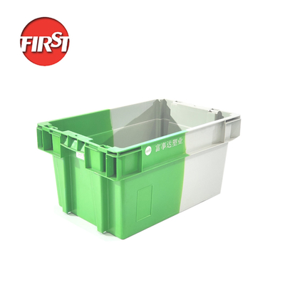 Beli 600*400*300mm Keranjang Plastik untuk Menyimpan Ruang dan Perputaran di Gudang pembuatan online