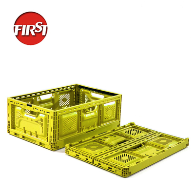Beli Basket penyimpanan plastik yang dapat ditumpuk Basket perputaran sayuran fungsional 600x400x220mm pembuatan online