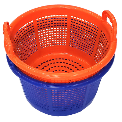 Beli Stackable Storage Ventilated Seafood M Plastic Shrimp Basket With Handle pembuatan online