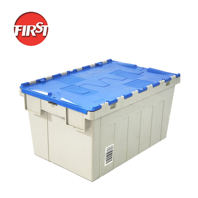 Beli 600*400*315mm FIRST kotak pemindahan yang dapat digunakan kembali kotak plastik dengan tutup pembuatan online