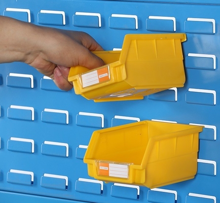 Plastik Daur Ulang Tote Bin Organizer Screw Storage 175x102x80mm