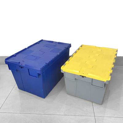Kothak botol bir kecil yang dapat ditumpuk Kontainer turnover plastik yang dapat ditumpuk 600x300x365mm
